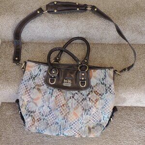 Coach Patchwork Signature Tote Shoulder Bag